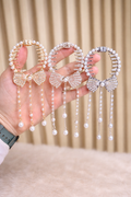 Luxurious pearl hair claw clips Luxurious pearl