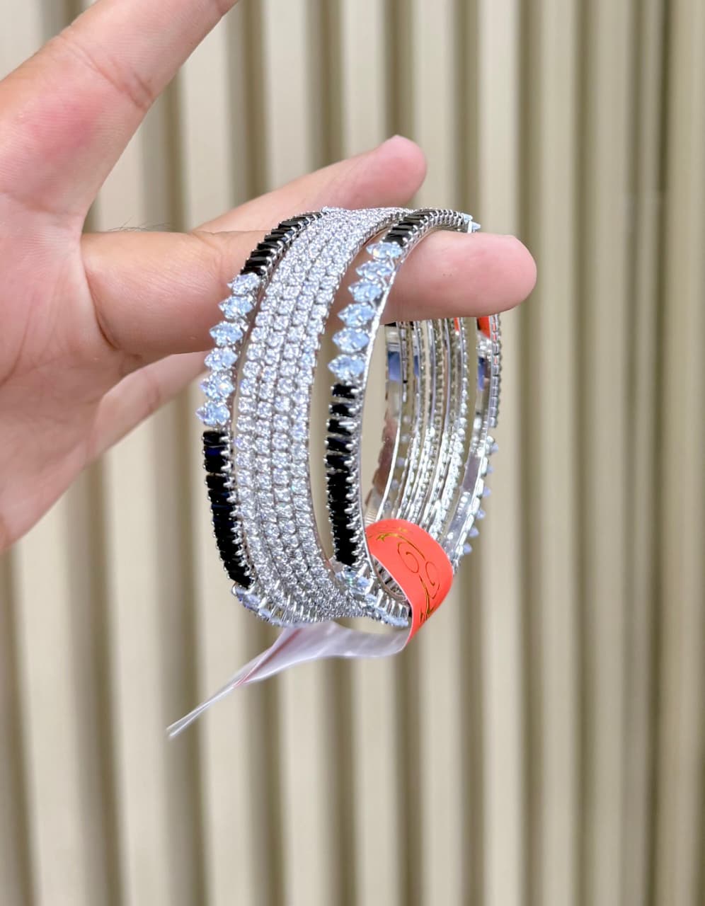 China zircon bangles ladies regular size