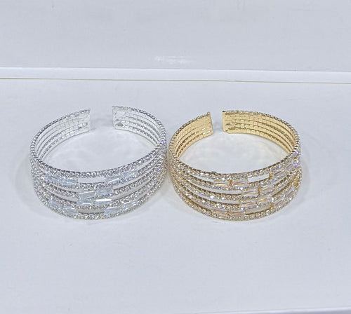 China zircon bangles ladies regular size