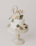 white creamy cake Elegant Floral Lavender  – Premium Celebration Design