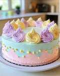 Multi Flavour & color cake with customize order