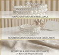 China zircon bangles ladies regular size