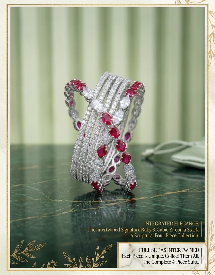 China zircon bangles ladies regular size