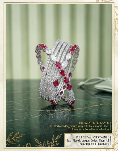 China zircon bangles ladies regular size