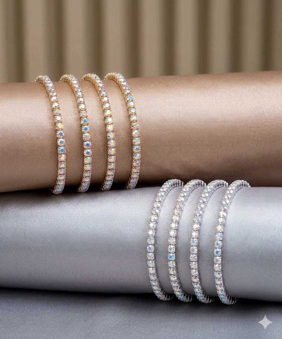 China zircon bangles ladies regular size
